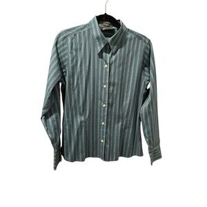 Eddie Bauer Wrinkle Free Shirt Women’s Size Medium Long Sleeve Button Front